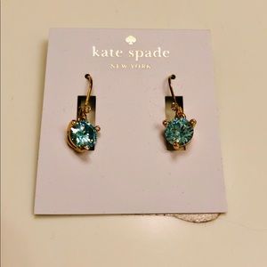 Kate Spade “Rise and Shine” Aquamarine Earrings